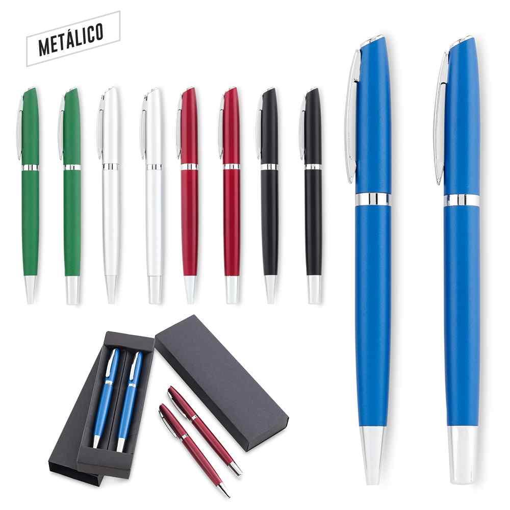 Set Montgomery Bolígrafo y Roller personalizado con logo