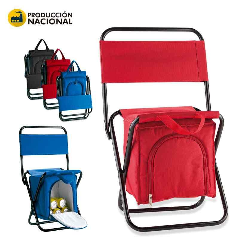 Silla Nevera Cooler Con Espaldar - Producción Nacional personalizado con logo