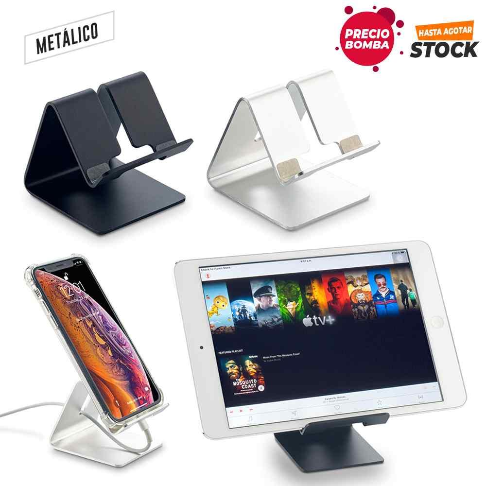 Soporte Metálico Para Móviles Aluminium personalizado con logo