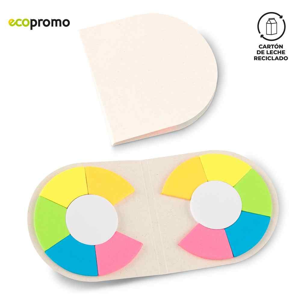 Sticky Set Oval Milk personalizado con logo