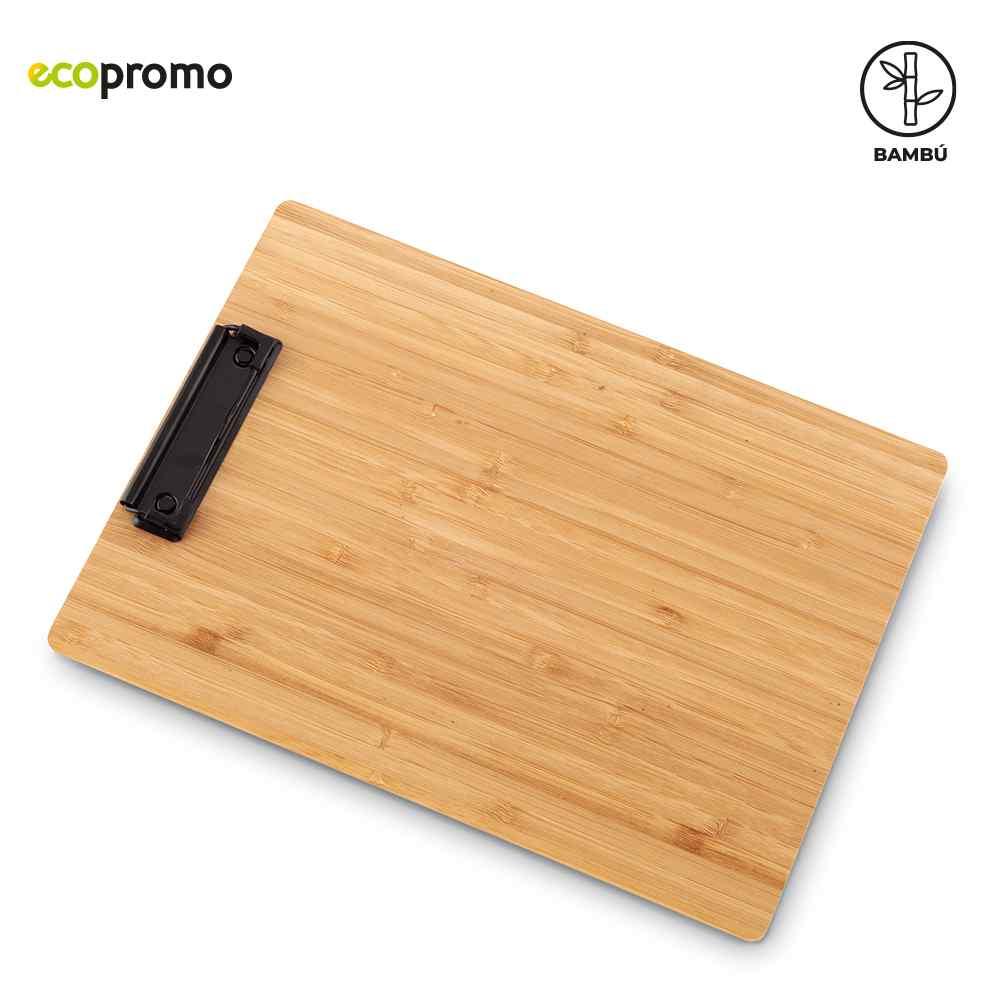 Tabla Clip Bamboo personalizado con logo