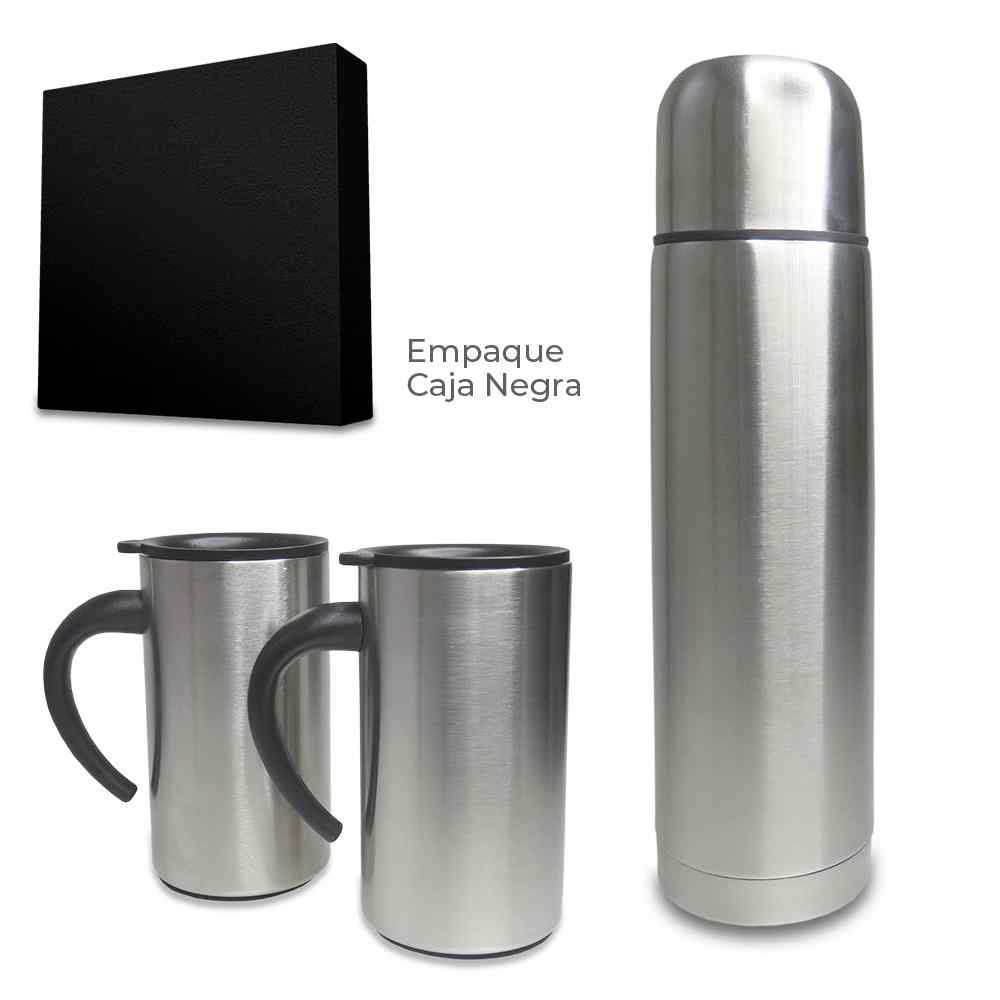 Set de Mugs Con Termo Cascade
